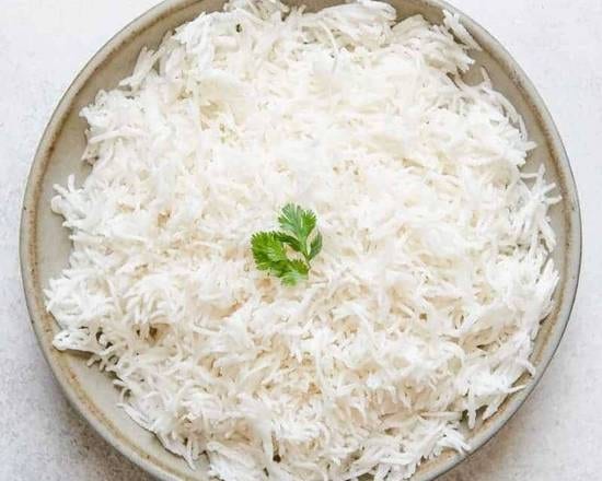 Plain Basmati Rice.