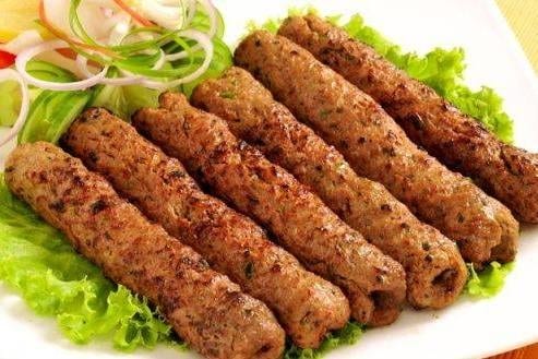 Chicken Seekh Kabab.