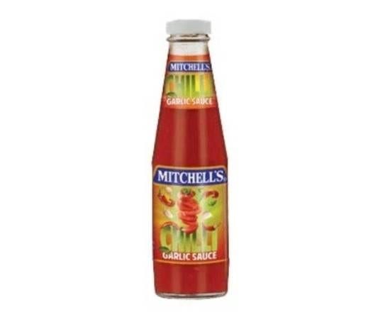 Chilli Garlic Sauce Glass Bottle.