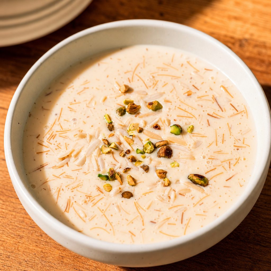 Sheer Khurma (Sweet Vermicelli With Milk).