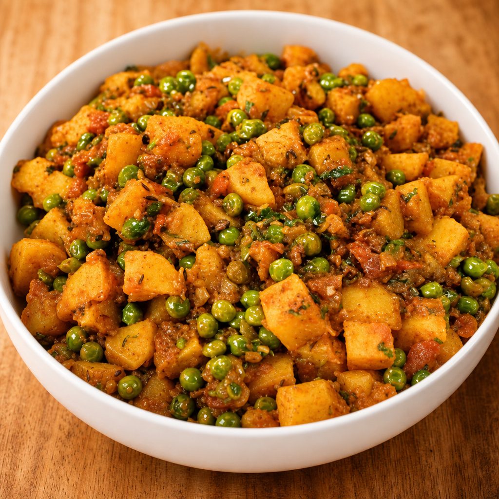 Aloo Mutter.